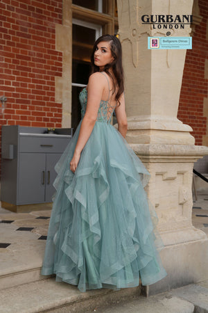 Waterfall Prom Evening Dress - Bliss