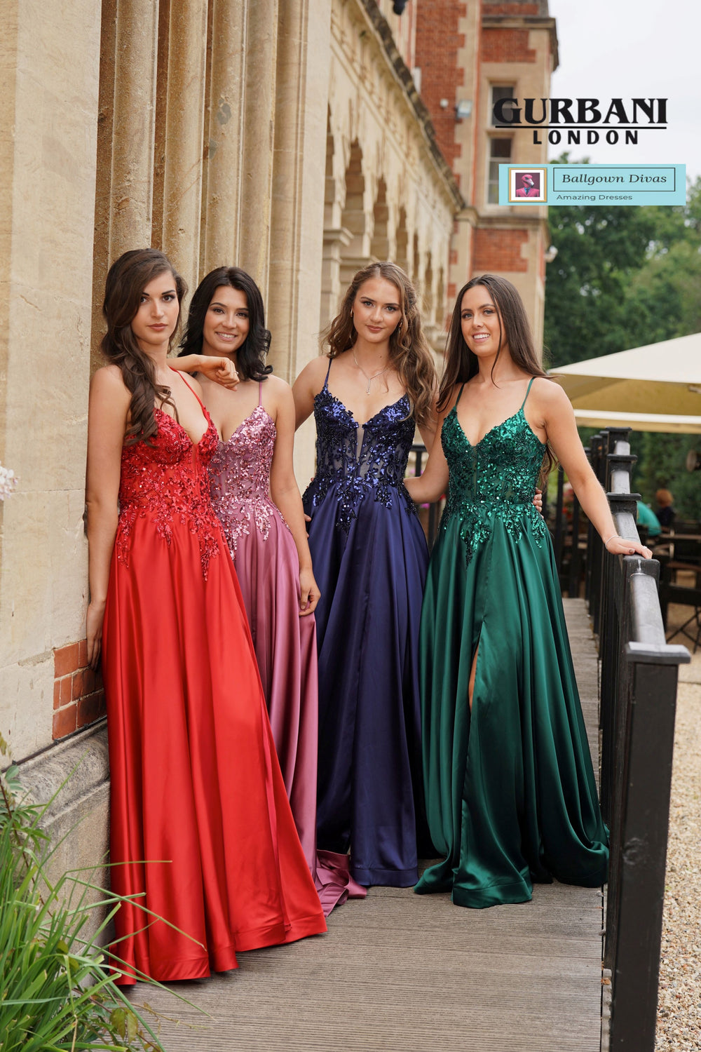A - Line Prom Evening Dress - Demi