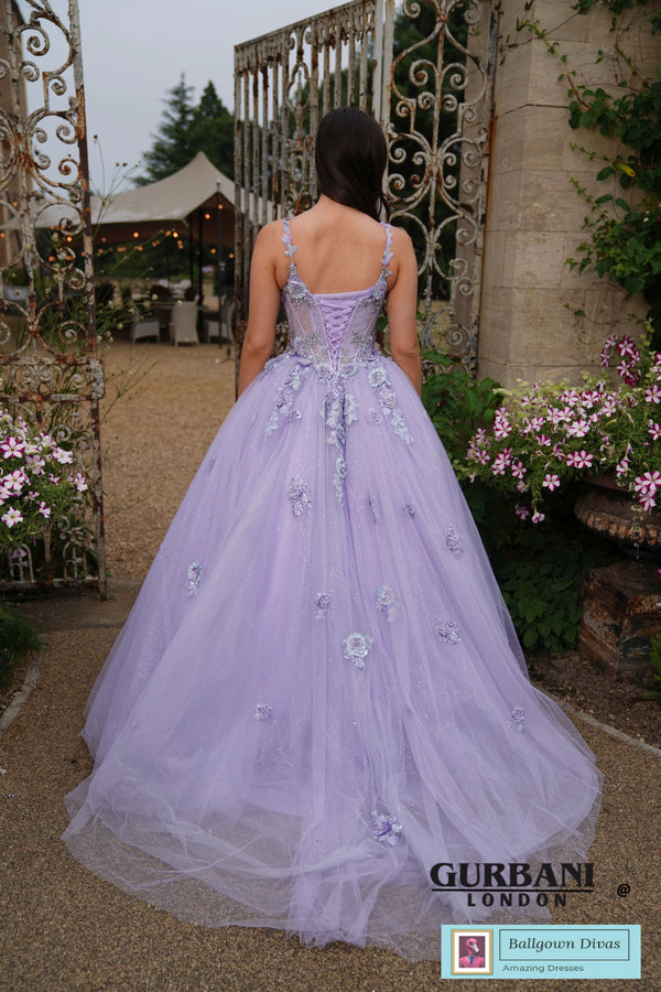 Quinceneara Princess Dress - Tiffany