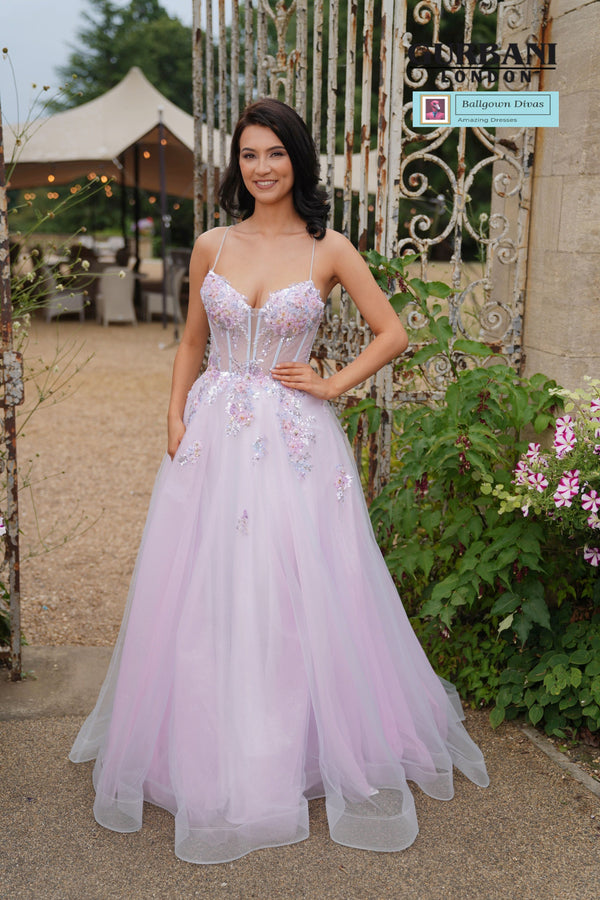 Tulle Prom Evening Dress - Crystal