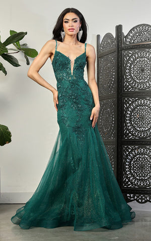 Fishtail Prom Evening Dress - Dora