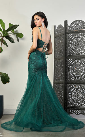 Fishtail Prom Evening Dress - Dora