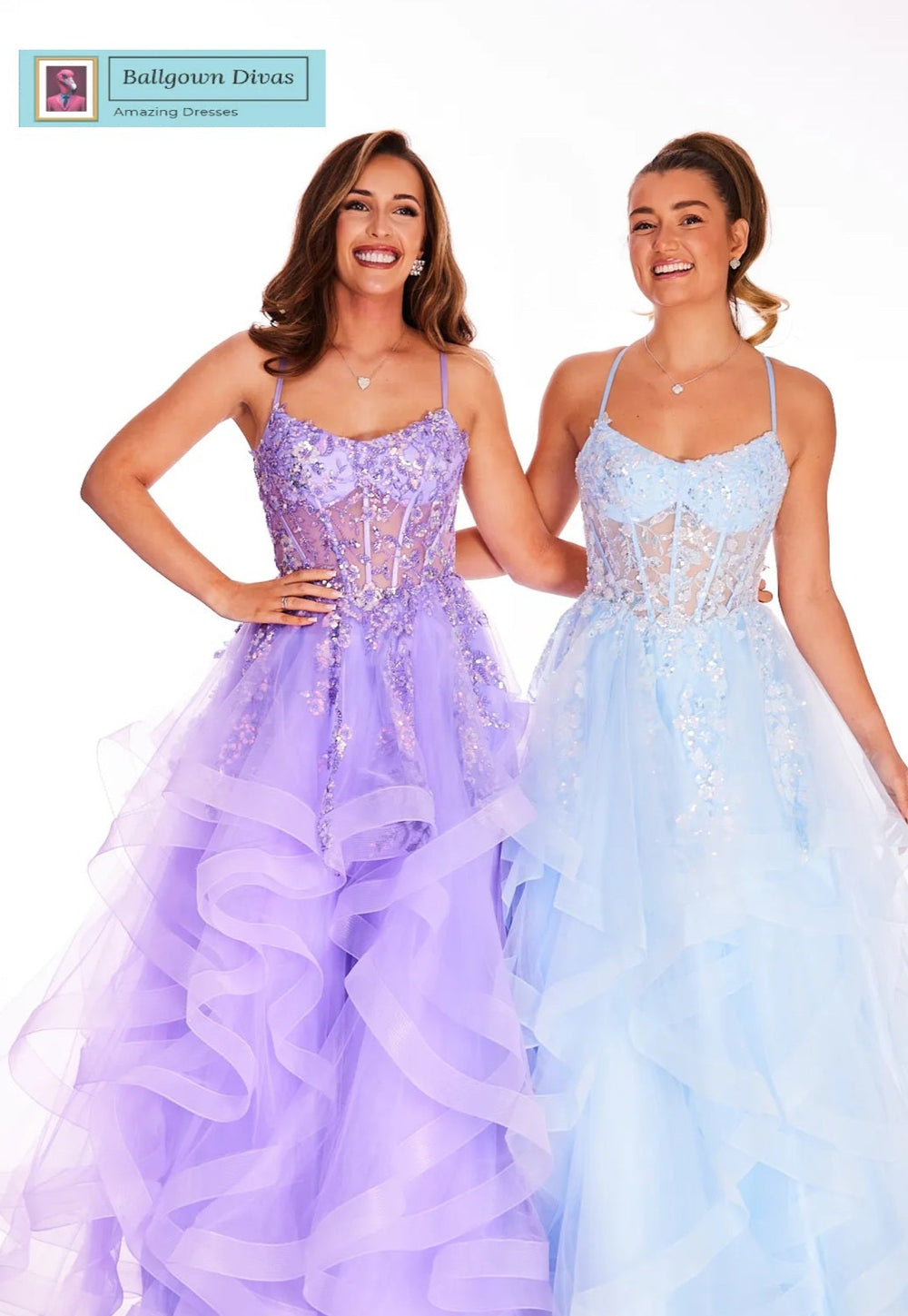 Waterfall Prom Evening Dress - Queenie