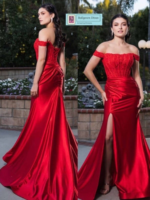 Fitted Prom Evening Dress - Isabella