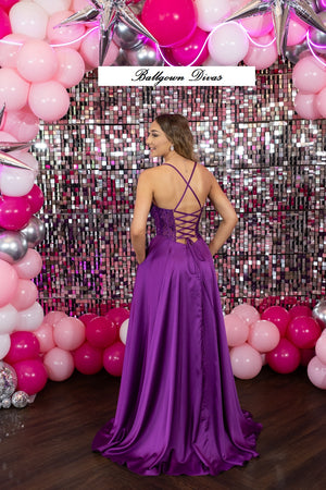 A-Line Prom Evening Dress - Lena