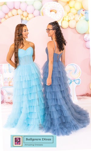 Waterfall Prom Evening Dress - Ivy