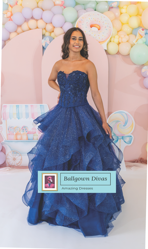 Waterfall Prom Evening Dress - Tilly