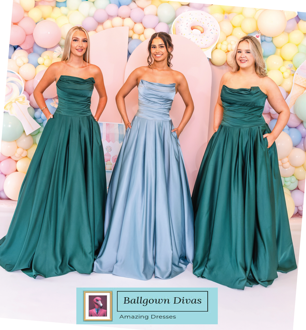A - Line Prom Evening Dress - Carrie
