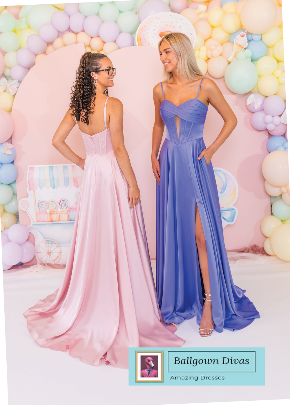 A - Line Prom Evening Dress - Tamara