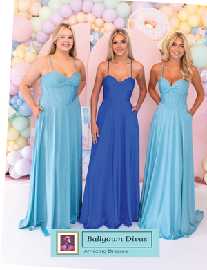 A - Line Prom Evening Dress - Chloe