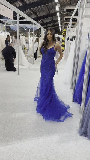 Fishtail Prom Evening Dress - Dora