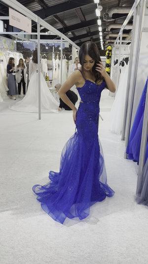 Fishtail Prom Evening Dress - Dora