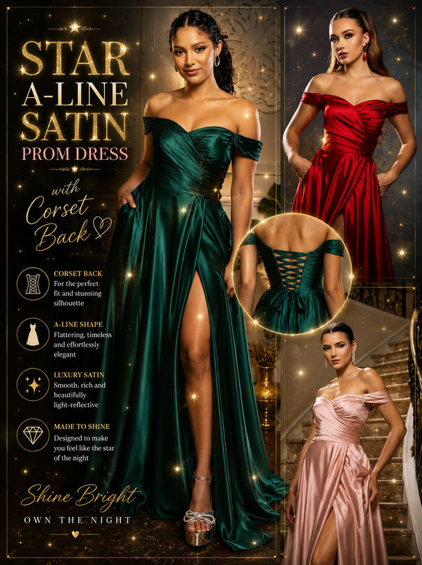 Star - A-Line Prom Dress