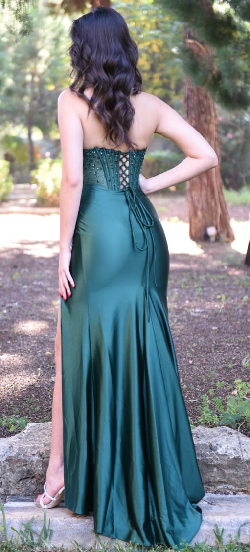 Fitted Prom Evening Dress - Isadora