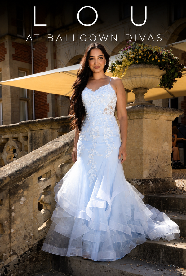 Lou - Tulle Fishtail Mermaid Prom Dress - Lilac