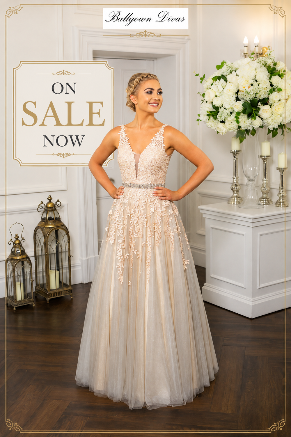 Tulle Prom Evening Dress - Julianah