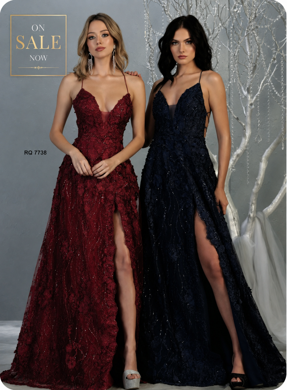 A-Line Prom Evening Dress - Original Flowers