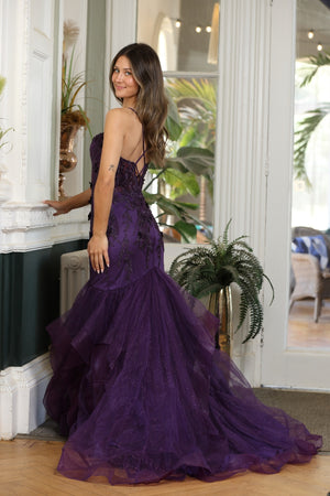 Cadbury - Fabulous Fishtail Mermaid Prom Dress - Purple