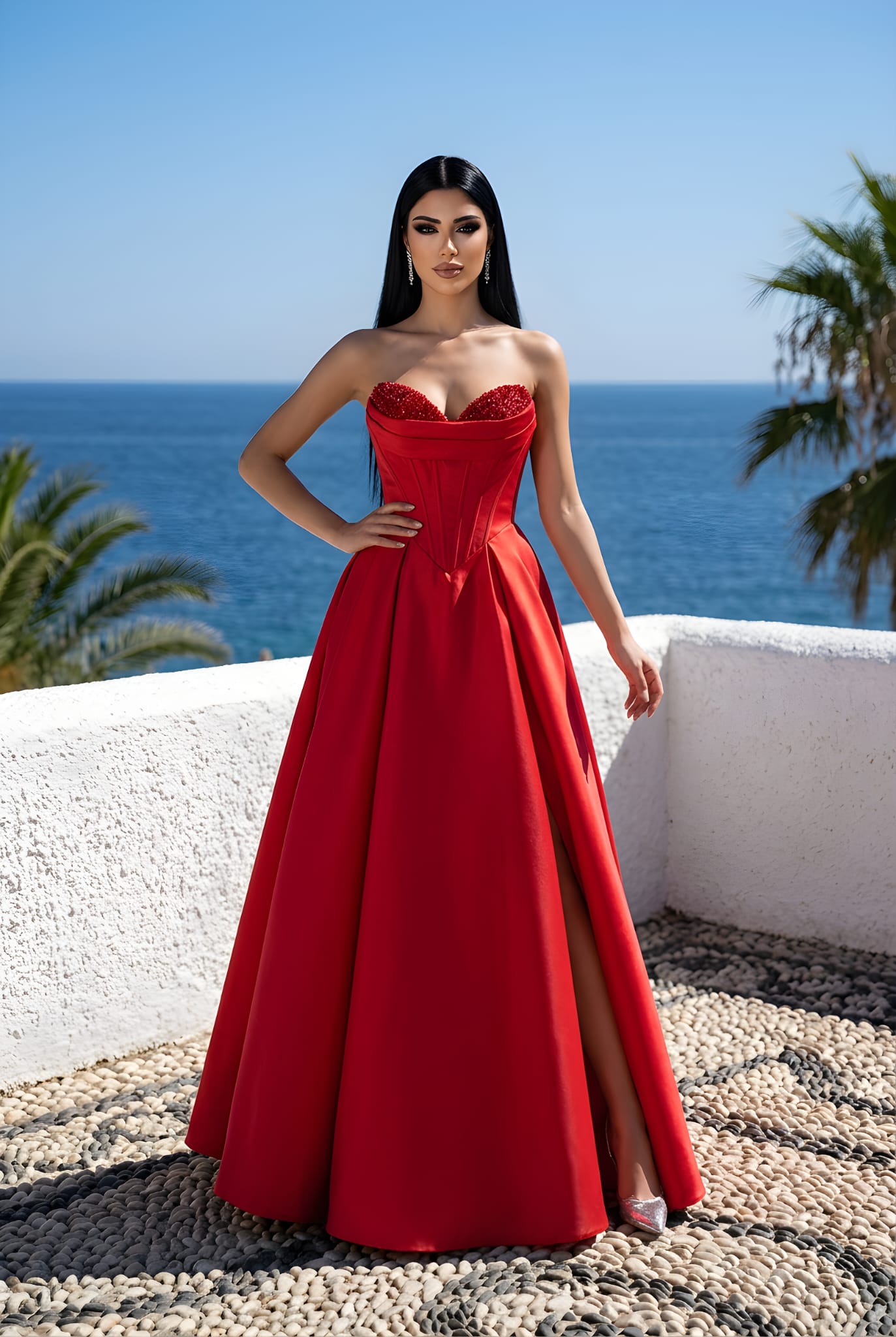 Scarlett - Corset Prom Dress
