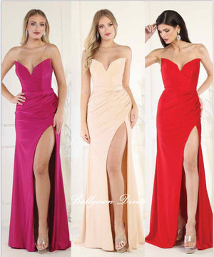 Fitted Prom Evening Dress - Anderson