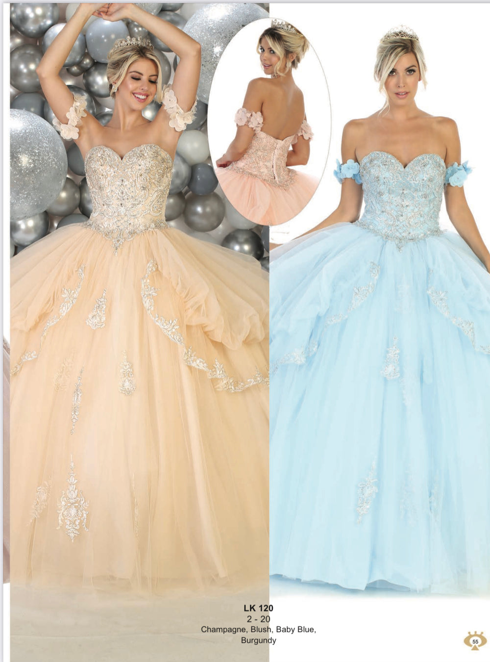 Quinceanera Princess Dress - Tiana