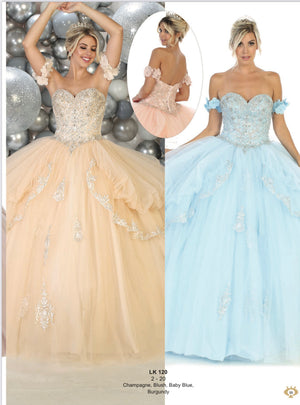 Quinceanera Princess Dress - Tiana