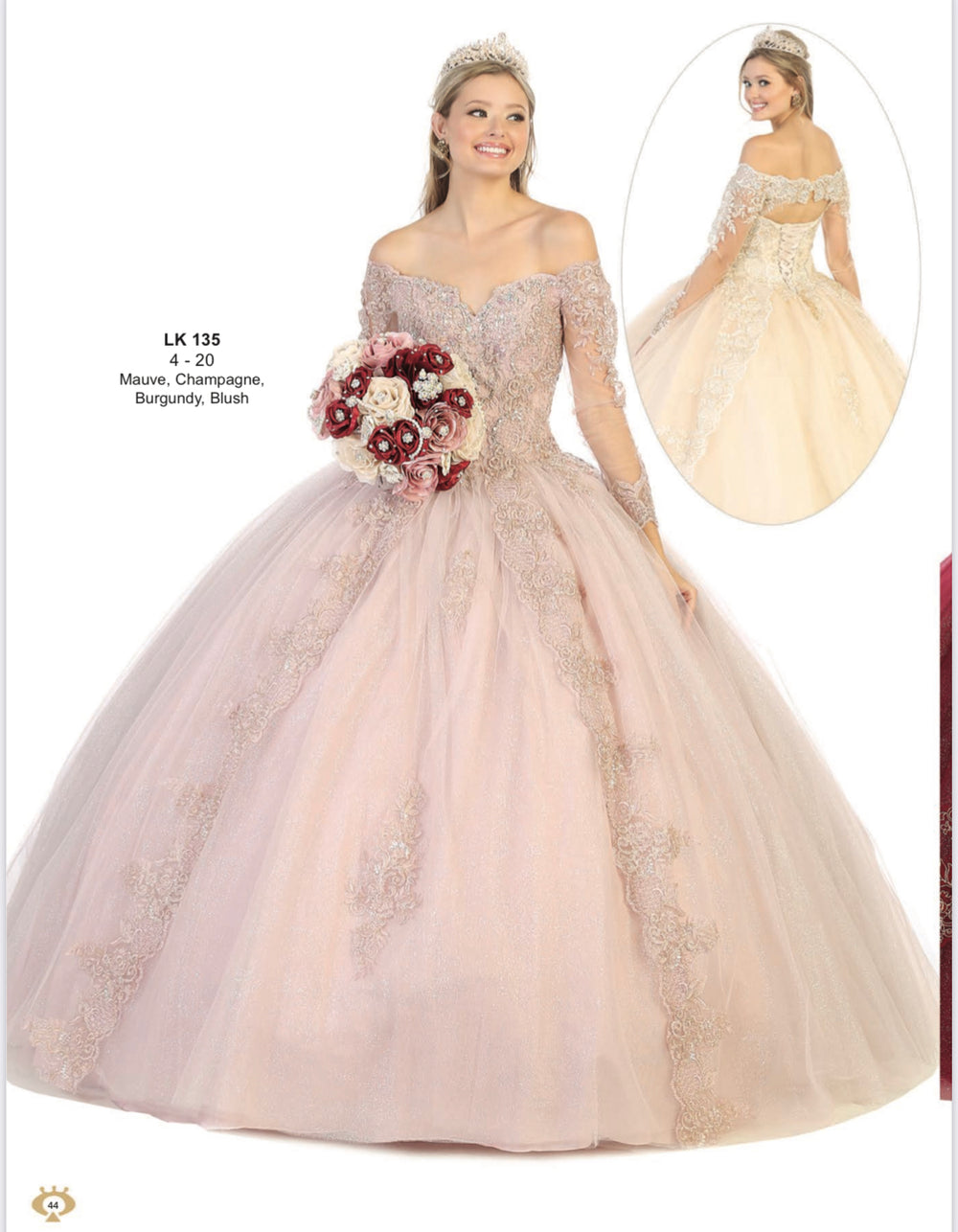 Quinceanera Princess Dress - Josie