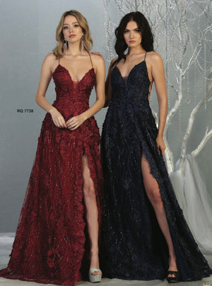 A-Line Prom Evening Dress - Original Flowers