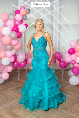 Fishtail Prom Evening Dress - Alaska