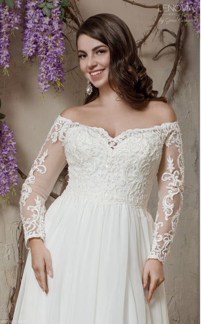 wedding dress Plus size - ‘Rosa’