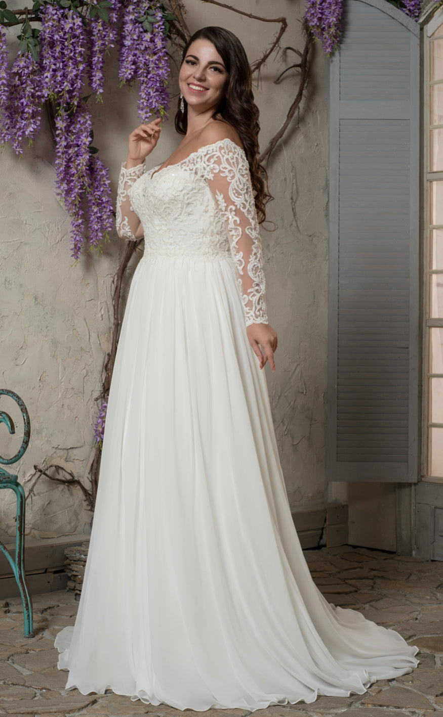 wedding dress Plus size - ‘Rosa’