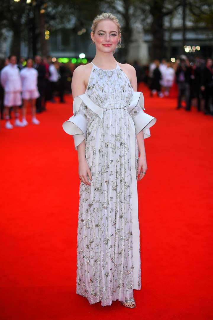 Diva Emma Stone at the BFI London Film Festival 2017