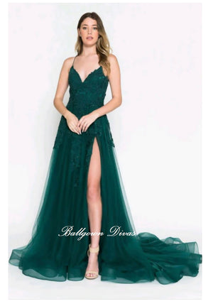 Tulle Prom Evening Dress - Lily