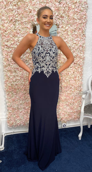 Fitted Prom Evening Dress -