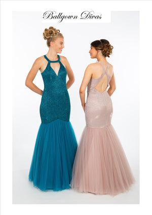Fishtail Prom Evening Dress - Belle