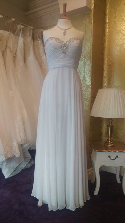WEDDING DRESS ‘hallie’ - IVORY UK 10 - £50